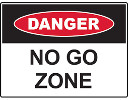 danger no go zone