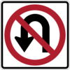 No U-Turns Sign