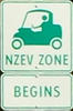 NZEV Sign