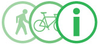 Pedestrian and Bicycle Information Center Logo