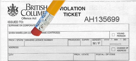 amended traffic ticket image