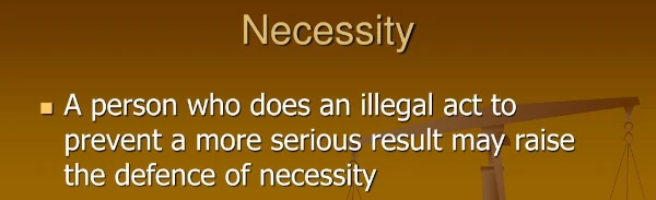 image of defence of necessity explanation