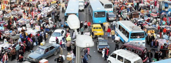 image of driving in Egypt