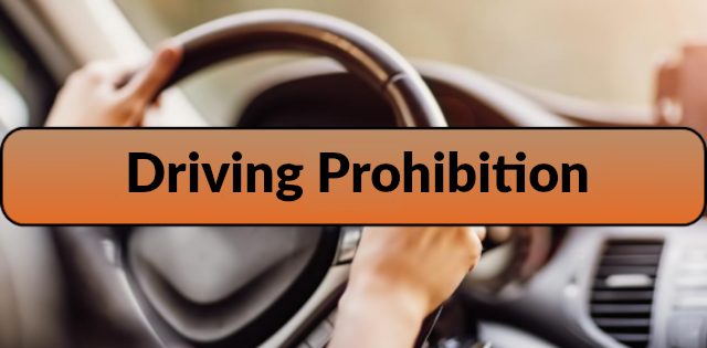 driving prohibition title image