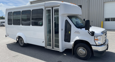 image of bus based on Ford F350 chassis