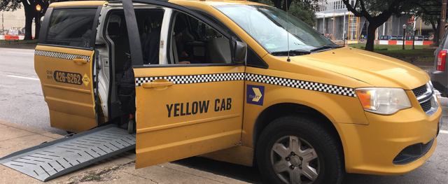 image of taxi for handicapped people