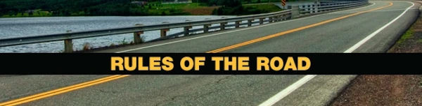 rules of the road banner image
