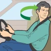 image of driver making a shoulder check