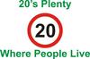20's Plenty Logo