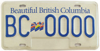 image of bc licence plate