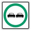 Passing Permitted Sign