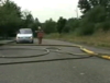 Fire Hose on Road