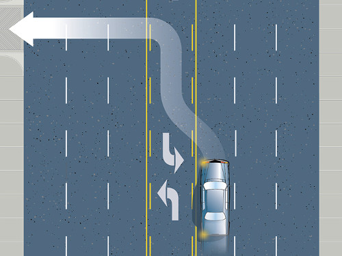 Two Way Left Turn Lanes | DriveSmartBC