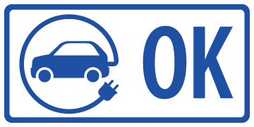 Electric Vehicle HOV Exemption Decal