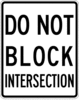 Do Not Block Intersection