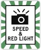 Intersection Safety Camera warning sign in British Columbia